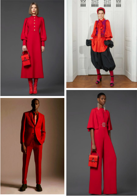 2021秋冬女裝十大流行色 晴空藍、嫩粉紅等色彩都很美(圖39)